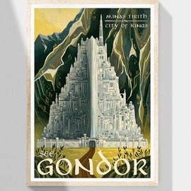 kraljevstvo Gondor Minas Tirith