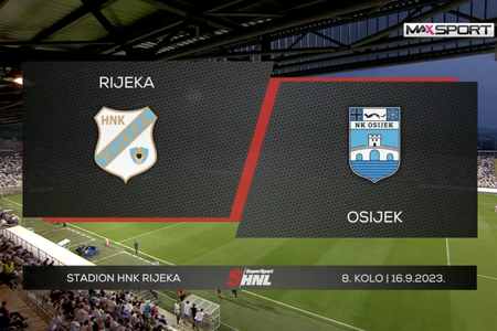 HNL: Rijeka - Osijek 2-1, dva gola Marka Pjace