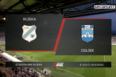 Rijeka - Osijek 2:1, dvije majstorije Marka Pjace - HNK RIJEKA